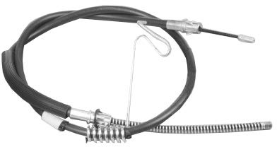 Borg & Beck BKB2872 Brake Cable- Rh Rear To Fit Transit RWD Chas Cab 03- (TRW)