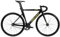 FabricBike AERO - Fixed Gear Fahrrad, Single Speed Fixie Starre Nabe, Aluminium Rahmen und Carbon-Gabel, Räder 28, 5 Farben, 3 Größen, 7.95 kg (Größe M) (Glossy Black & Gold, M-54cm)