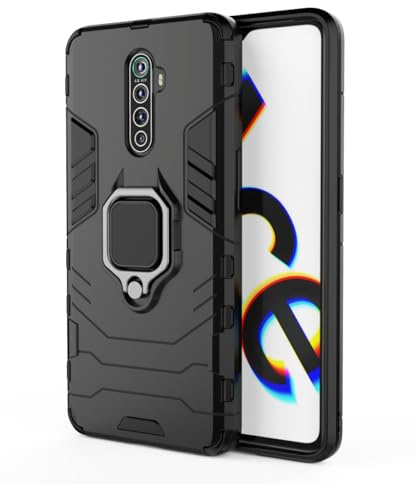 SORAKA Funda para realme X2 Pro con Anillo Funda TPU Suave Funda realme X2 Pro con Placa de Metal para Soporte magnético de teléfono para automóvil