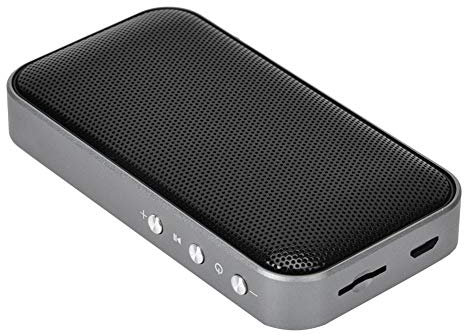 Bindpo Altavoz Bluetooth inalámbrico, 5W Altavoz Bluetooth portátil con función de Reproductor de Tarjeta de Memoria TF(Negro)