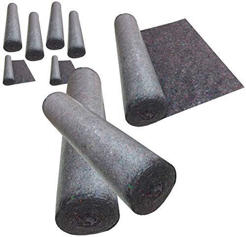 50m² Abdeckvlies Malerabdeckvlies 1m x 50m Gewicht 180g/m² PE-Schicht Malervlies Bohrfux