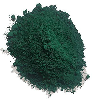 Dark Green Natural Dye Pigment for Concrete, Render, Mortar & Cement (30g)