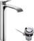 hansgrohe Waschtischarmatur Vivenis, Wasserhahn Bad mit Auslauf Höhe 250 mm, mit Zugstange, Badarmatur wassersparend, Chrom