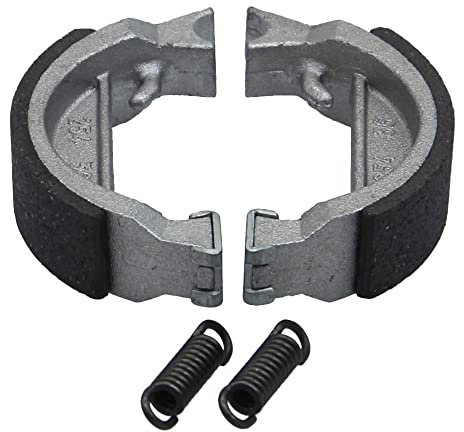 Citomerx Bremsbacken Bremsbeläge vorne/hinten 80 x 18 mm | Kompatibel mit Kreidler MF 2 3 4 20 22 32 MP Flory 20 22 32 Mofa Moped