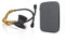 MDF ProCardial Kardiologie-Stethoskop, Leichte Titan,Gepard/BlackOut, MDF797TCTBO + MDF Hartschale Travel Case - Mittel (MDFSCM12)