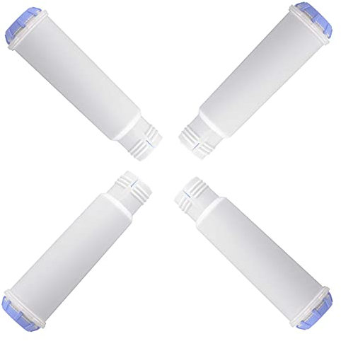 Lot de 4 Filtre eau de la Machine Café Compatible Avecalle Krups EA 8 EA894T EA893D EA893C EA8938 EA8918 EA8908 EA829G EA8200 EA815 EA816 EA81 XP7200 XP7220 XP7240 XP9000 Nivona F088 F08801