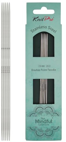 KnitPro The Mindful Collection Double Pointed Needles 8 (20cm) | Size 2mm