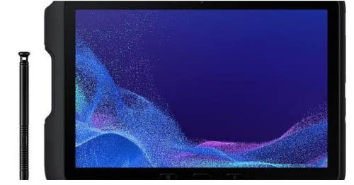 Tablet Galaxy Tab Active Pro 4-64 GB Nero 5G Schermo 10,1 Android 12 4 GB RAM 1920 x 1200 Certificato IP 68 S Pen Enterprise Edition DAS Tronco/Membro 1,125 W/kg