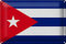 Blechschild Flagge Kuba 30x20 cm Flag of Cuba Vintage Deko Schild tin Sign