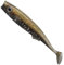 Seika Pro Gummifisch Fortuna Shad 10cm - 5 Gummiköder, Farbe:Dark Goby