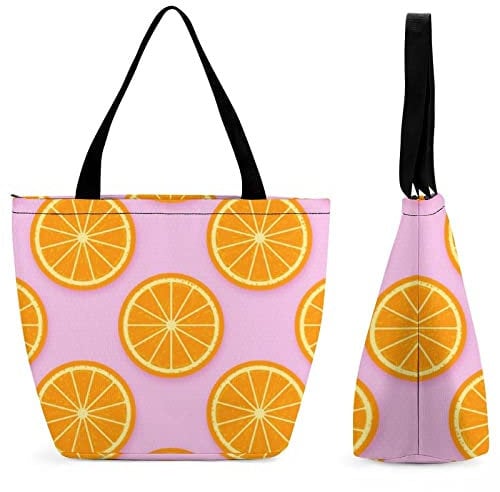 Einkaufstasche Für Frauen Orange Frucht Tragetasche Handtasche Umhängetaschen