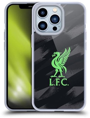 Head Case Designs Officially Licensed Liverpool Football Club Home Goalkeeper Kit 2023/24 Soft Gel Case Compatible With Apple iPhone 13 Pro