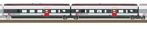 Trix H0 23283 H0 Ergänzungsset 3 zu Giruno der SBB J(A4) 1.Klasse und K(A3) 1.Klasse