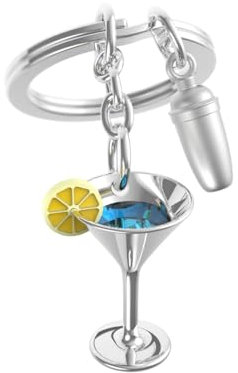 METALMORPHOSE - Porte-clés Cocktail - Cadeau Homme, cadeau femme