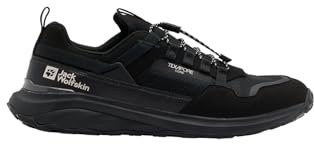 Jack Wolfskin Herren DROMOVENTURE Athletic Texapore Low M Walking-Schuh, Black, 42 EU