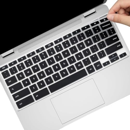 Keyboard Cover for 2024 New Acer Chromebook 314 514 CB314-4HT CB514-3H/3HT,& Chromebook Plus Enterprise 514 & Chromebook 515 / Plus 515 CB515 CBE595 & Chromebook Plus 516 CBG516 16-Black