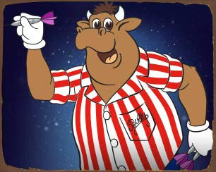 Biopracess Bullseye Sign Pub Bar Vintage Style Metal Advertising Wall Plaque Sign Tin Sign Metal Decor Metal Sign Poster 8x12 Inches A3