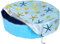 Rund Poolabdeckung Für Hundepools, 82cm Runde Hunde Poolabdeckung Wasserdicht Staubdicht 210D Oxford Hundepool Abdeckung Poolabdeckplane Mit Kordelzug, Faltbare Badewannenbezug Für Hund Und Kinderpool