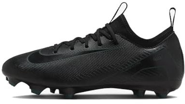 NIKE Jr Zoom Vapor 16 Academy FG/MG, Sneaker, Black Black Deep Jungle, 37.5 EU