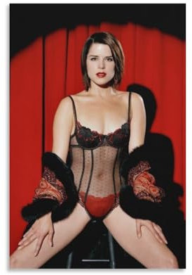 RENKEHUO Neve Campbell Schauspieler-Poster (21), Poster, Gemälde, Leinwand, Wandkunst, Wohnzimmer, Poster, Gemälde, 20 x 30 cm
