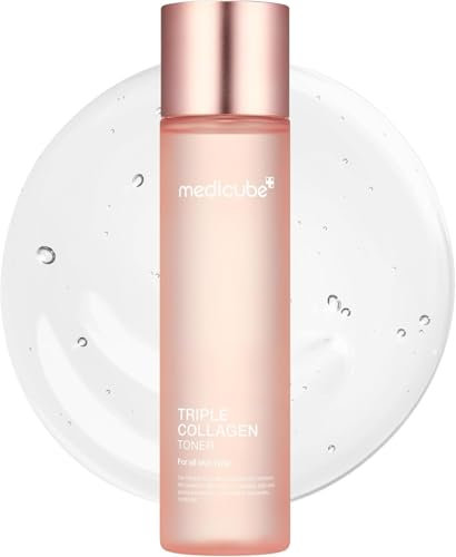 Medicube TRIPLE COLLAGEN TONER 4.0, 140ml - facial toner with moisturizing and firming effect