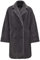 OPUS Damen Mantel | Teddymantel HONISE Loose im Oversize Look Graphite Glaze, 36