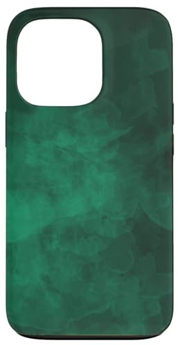 iPhone 13 Pro Emerald Green Watercolour Case