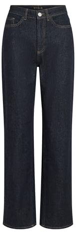 Vila Damen Female Fit High Waist Vikelly Jaf Hw Straight Jeans-Noos