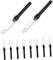 Operitacx 10pcs Fountain Pen Blotter Multi-layer Pot Cover Rack Refill Ink Filler Class of 2025 Decorations Pot Holders Pen Converter Universal Pot Cover Rack Lighting Wallet Pot Lid Plastic