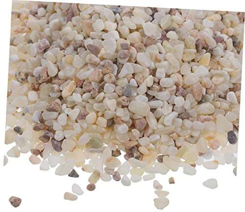 Vaguelly 1ensemble Gravier Naturel Polished pour Aquarium Sable Décoratif pour Création De Poissons Et Crevettes Décoration Réservoir