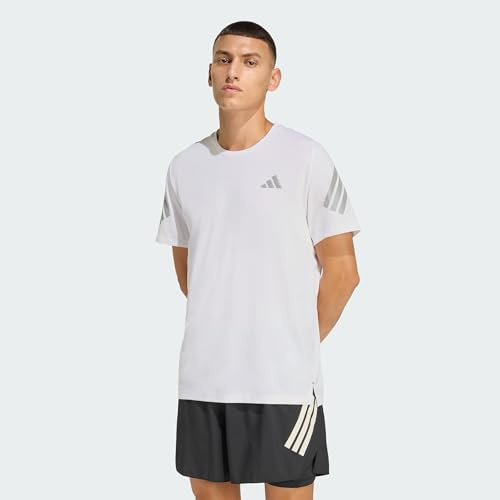 adidas Herren Adi365 Running Climacool Iconic Shirt, White, M