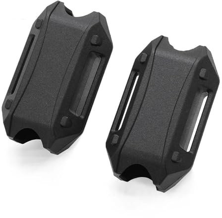 YEDWEW Motorrad Stoßstange Dekorative Blöcke FÜR G310GS G310R HP2 Enduro Sport HP4 HP R1250GS Motorrad Motor Crash Bar Schutz Stoßstange Dekorative Schutz Block 25 MM Stoßfänger Schutz Dekor(1)