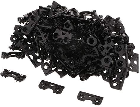 100 Pcs Fix Picture Photo Frame Back Board Support Stand Leg Feet Hinge