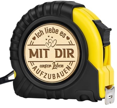 Jahrestag Geschenk für Ihn, Partner Geschenke, Ich Liebe Dich Geschenke Für Ehemann, Liebesgeschenke Männer, Romantisches Geschenke Für Freund, Mann, Maßband