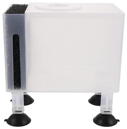 Toyvian Wasserpumpenkasten aus Kunststoff mit Leichtem Praktischem Filtergehäuse für Haushalt und Gartenteich Schützt Pumpe und Filter Zuverlässig