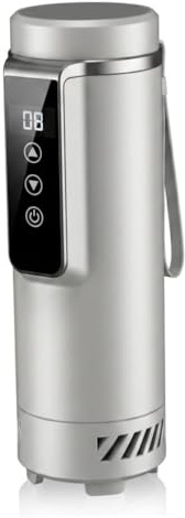Enfriador de insulina, 0-18 ℃ Enfriador de medicamentos portátil para viajes Taza con pantalla de temperatura alimentada por USB para 1 a 5 bolígrafos, blanco, medicamentos para viajes