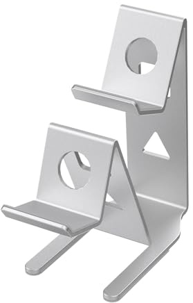 ZWWAAZHF Supporto Risparmio di Spazio Stand Controller Desktop Stand per Controller Telefono Supporto in Metallo Gaming Accessorio Dock