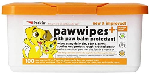 Petkin Paw Wipes 100CT