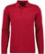 Ragman Herren Softknit-Polo Langarm, Erdbeere, 5XL