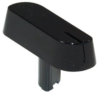 De dietrich 76 x 4659 Four et de Accessoires/boutons et interrupteur/Plaque/Bouton rotatif de commande/Noir