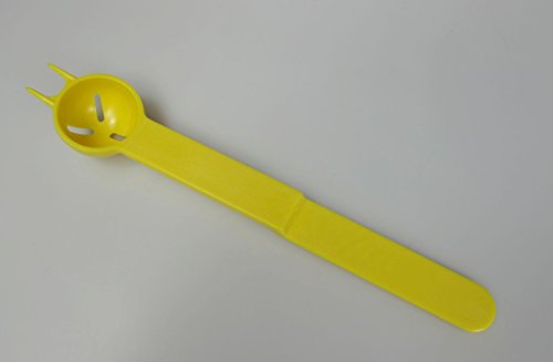 Tupperware Küchenhelfer Löffel Teufelchen-Löffel gelb, 1 Stück, Kunststoff, ideal für Obst und Gemüse, spülmaschinengeeigt
