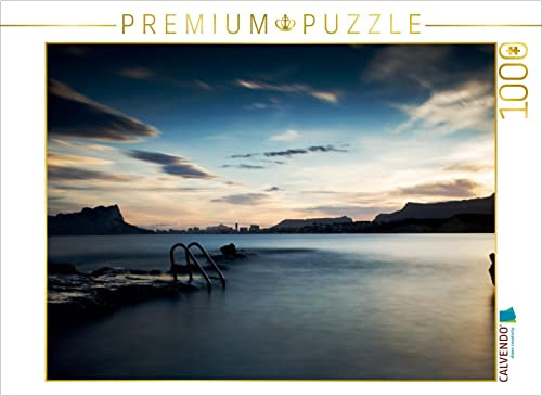 CALVENDO Puzzle Cap Blanc Sonnenuntergang | 1000 Teile Lege-Größe 64 x 48 cm Foto-Puzzle für glückliche Stunden