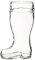 Bierglas Bierseidel Bierstiefel Bamberg 1,0 Liter H 24,5 cm Glas