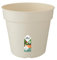Elho Green Basics Growpot 11 cm – Vaso da fiori, in cotone, bianco, 11 x 11 x 10.1 cm