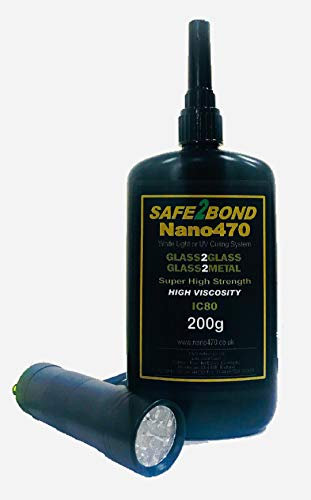 Nano470 IC80 High Strength Construction Adhesive 200g with UV Torch