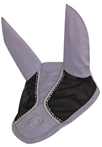 BR Fliegenhaube Ohrennetz Ohrenhaube Glamour Chic lavender grey Pony