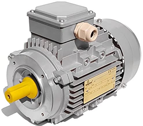 Dreiphasen-Elektromotor 0,18 kW (0,25 PS) 4-polig 1400 U/min Mec 63 B14 Seipee