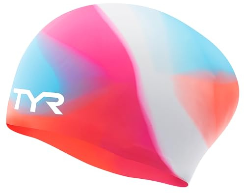TYR LCSLJRTD671ALL Tiedye Lnghr Youthcp Pink/Blue All