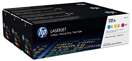 HP Original Toner 131A Color 3er Pack für LaserJet