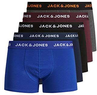 JACK & JONES JACBLACK Friday Trunks 5 Pack LTN